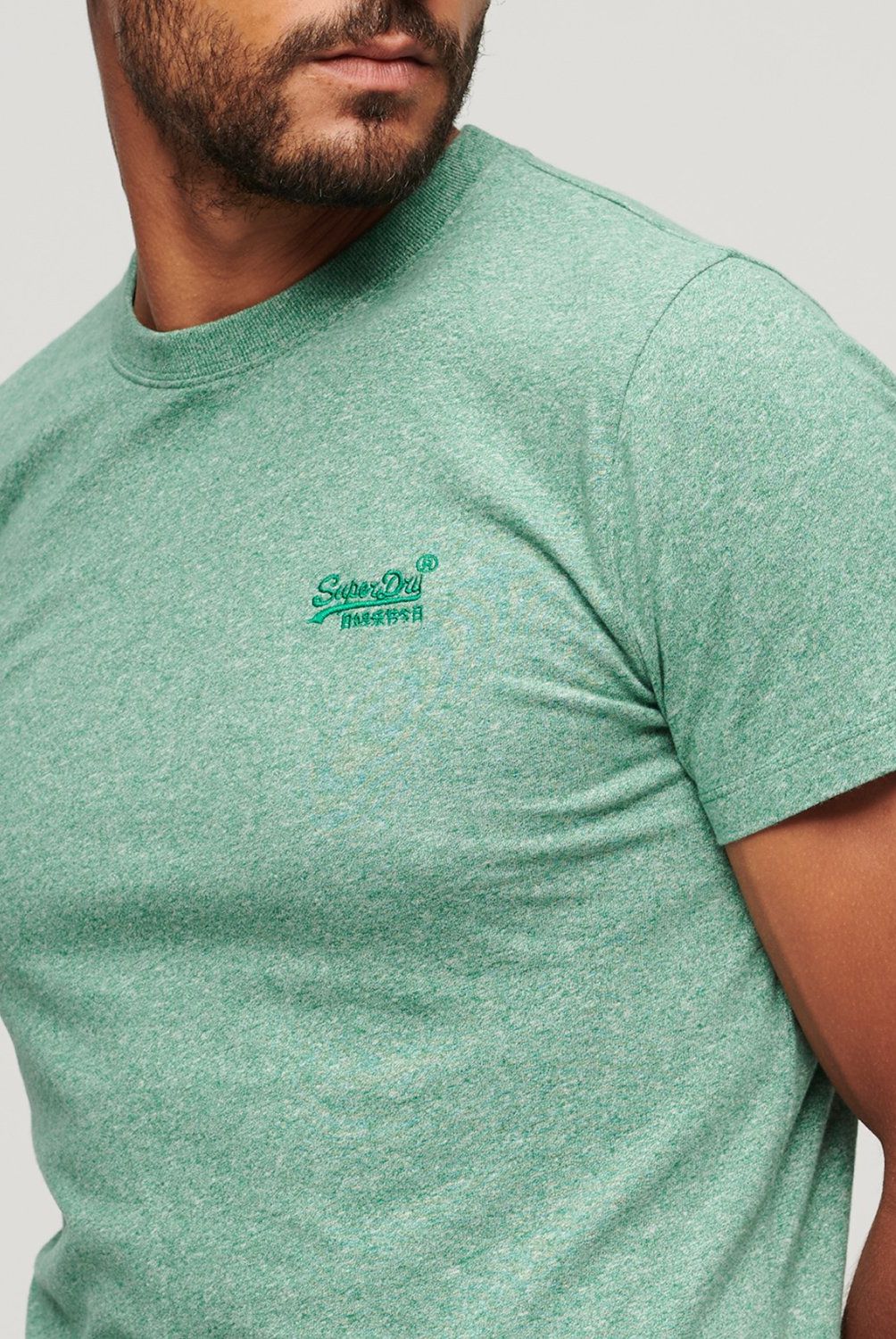 SUPERDRY - Polera Manga Corta Algodón Hombre Superdry