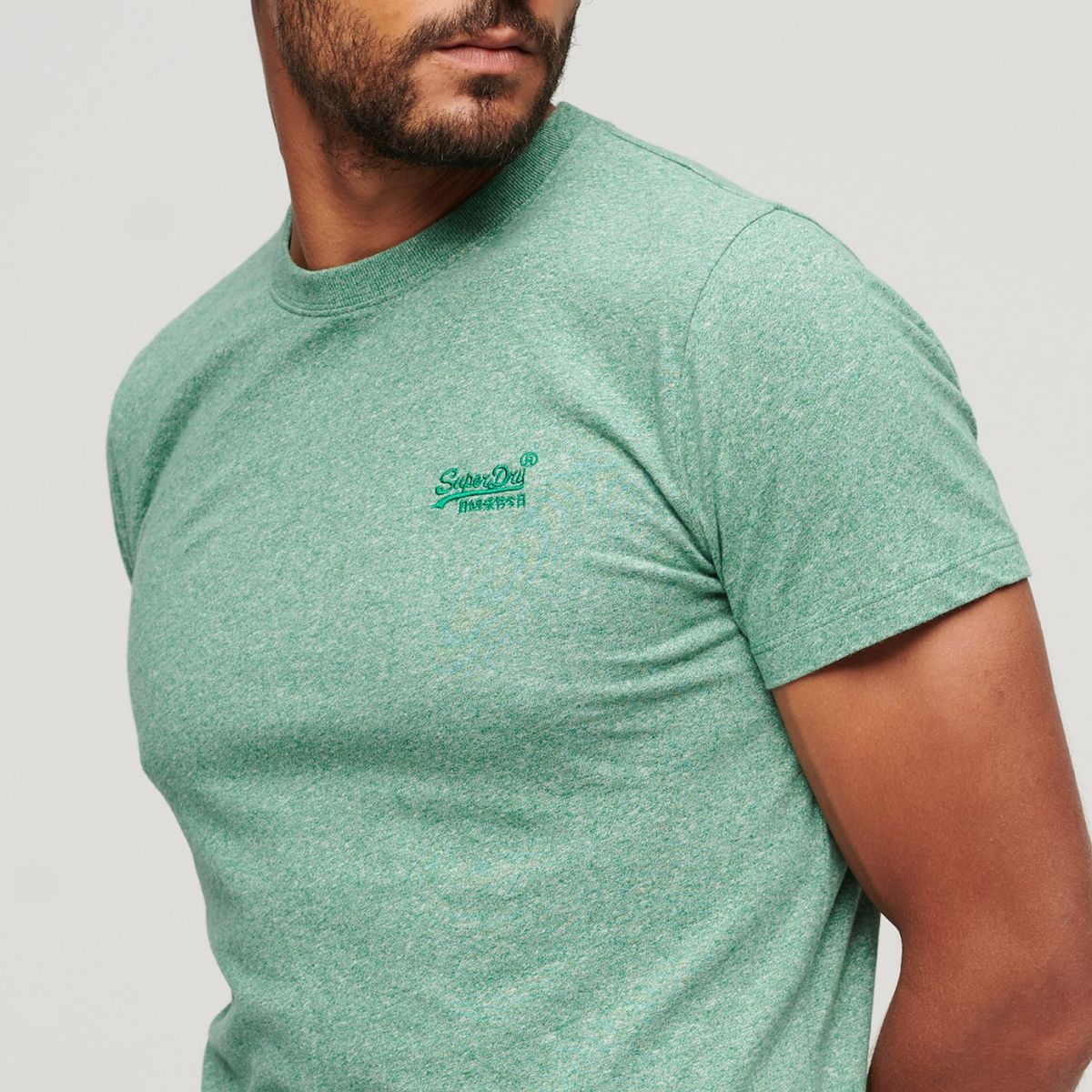 SUPERDRY - Polera Manga Corta Algodón Hombre Superdry