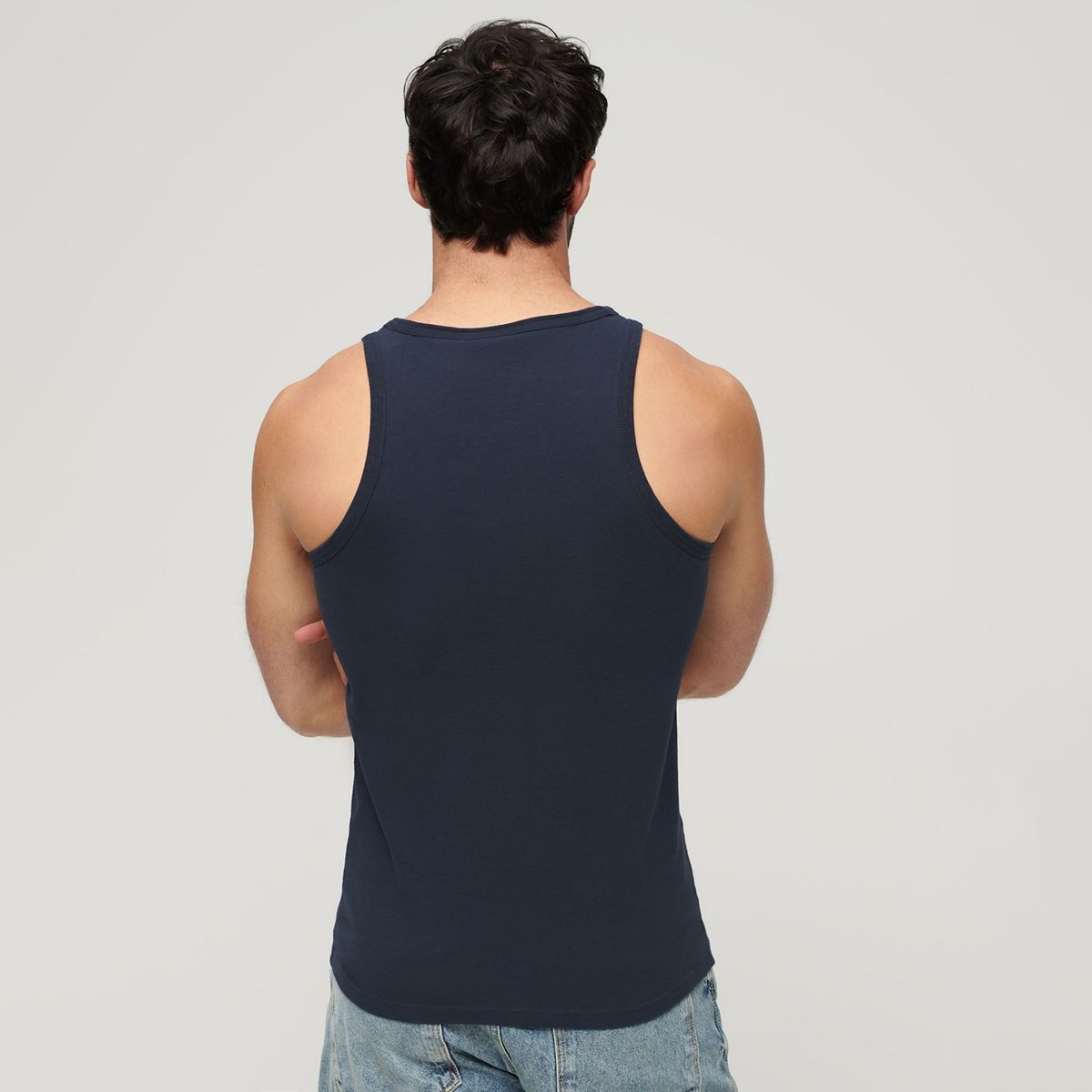 SUPERDRY - Polera Sin Manga Superdry Vintage para Hombre
