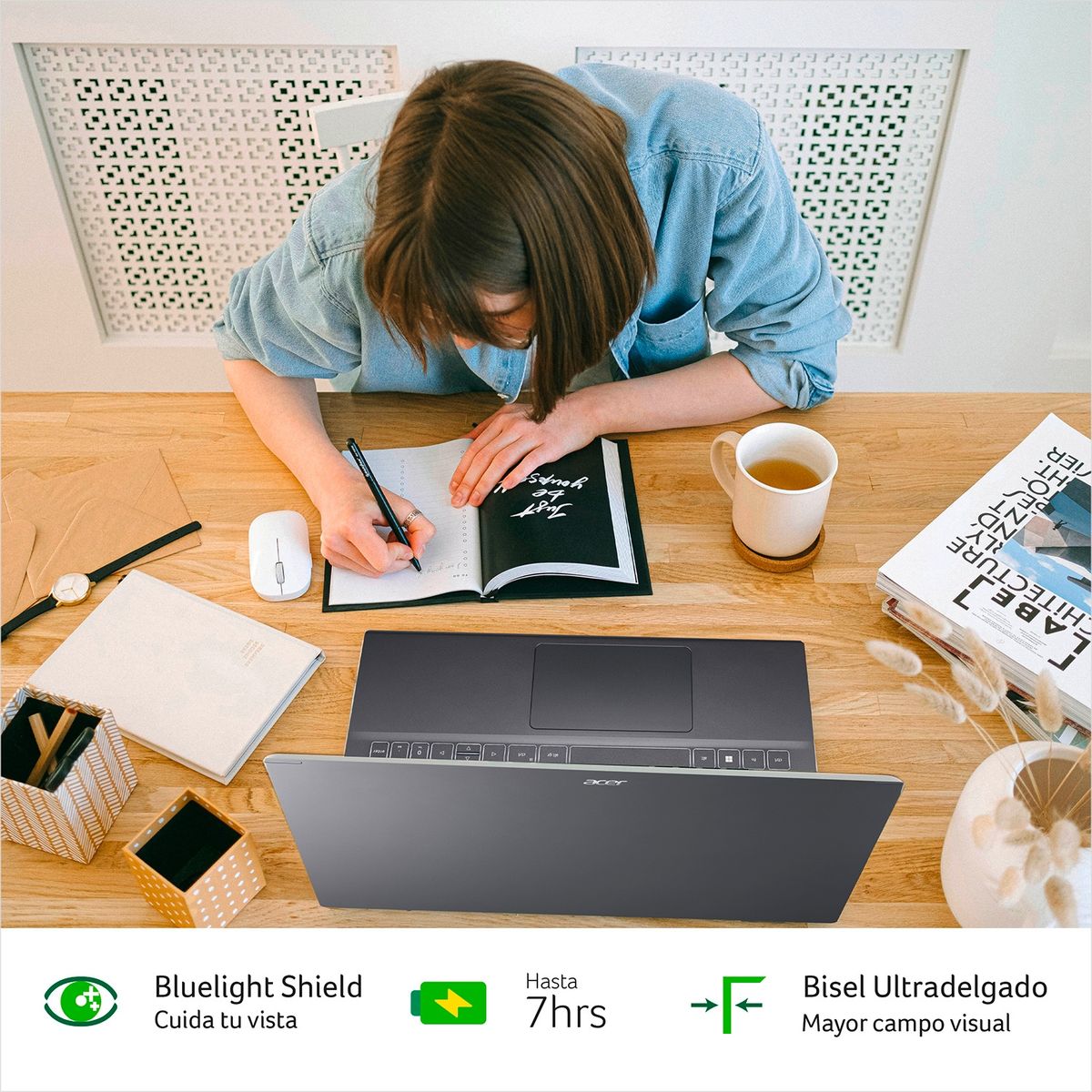 ACER - Notebook Acer Aspire 5 A515-57-58F6-1 Intel Core i5 8 Núcleos 16GB RAM 512GB SSD FHD