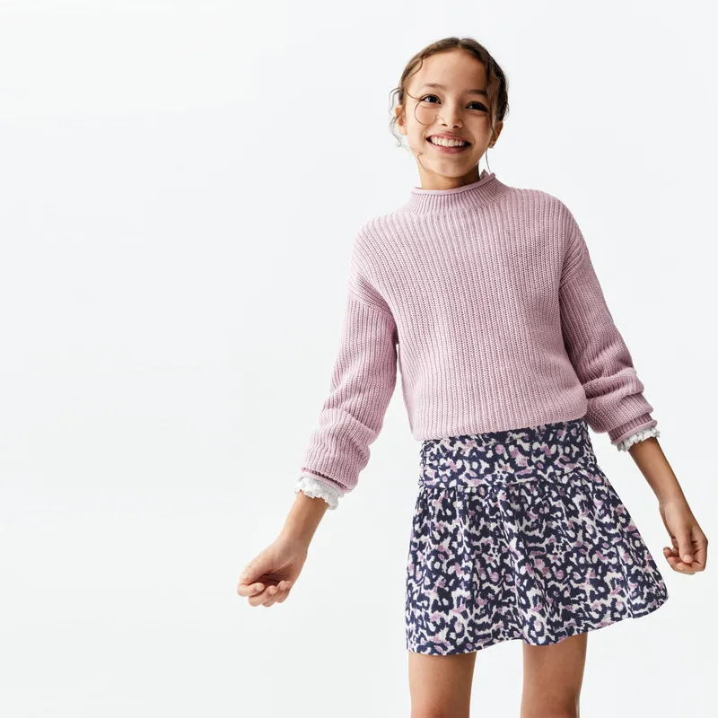 MANGO KIDS - Falda Estampada Niña Mango Kids
