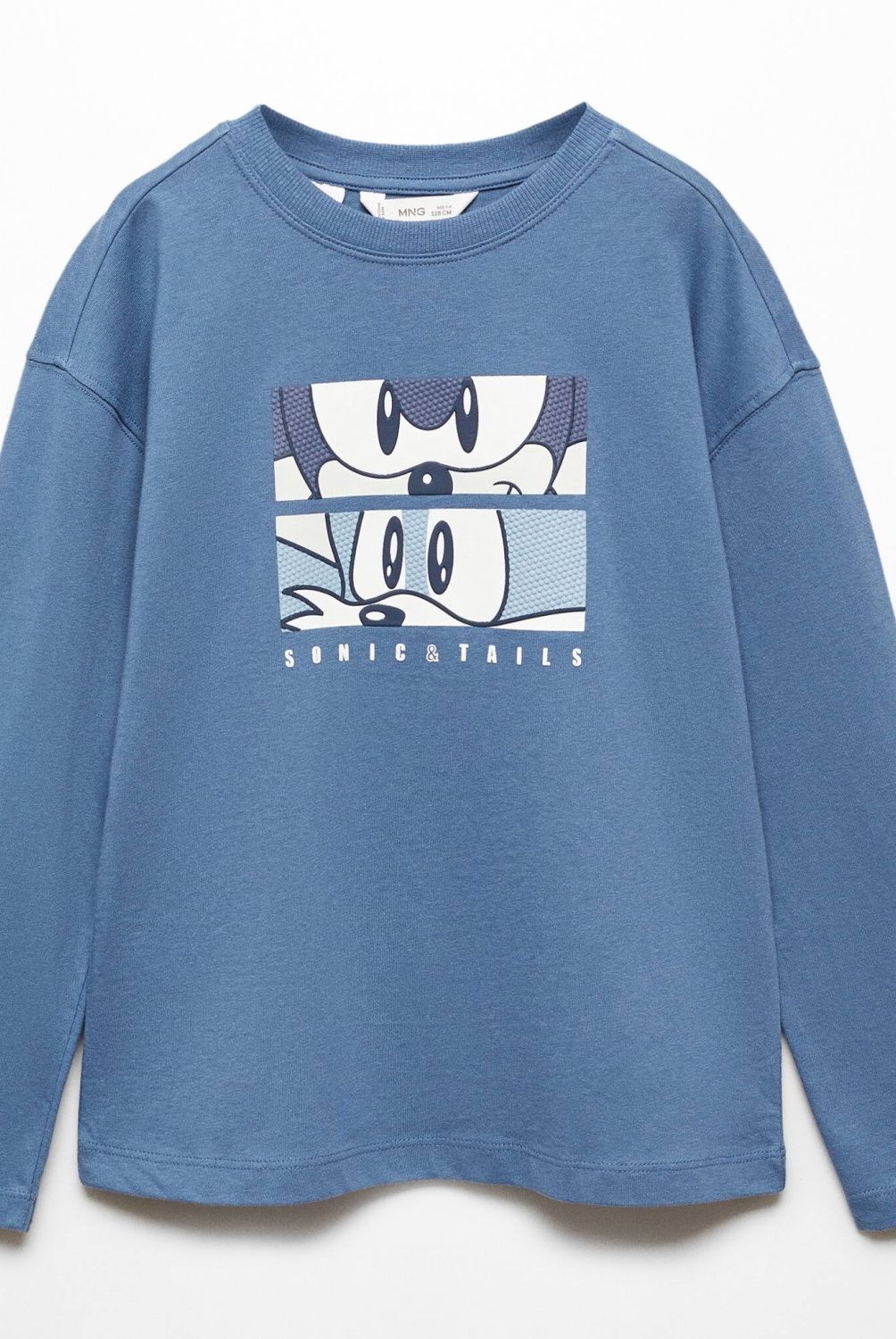 MANGO KIDS - Polera Sonic Relieve Niño Mango Kids