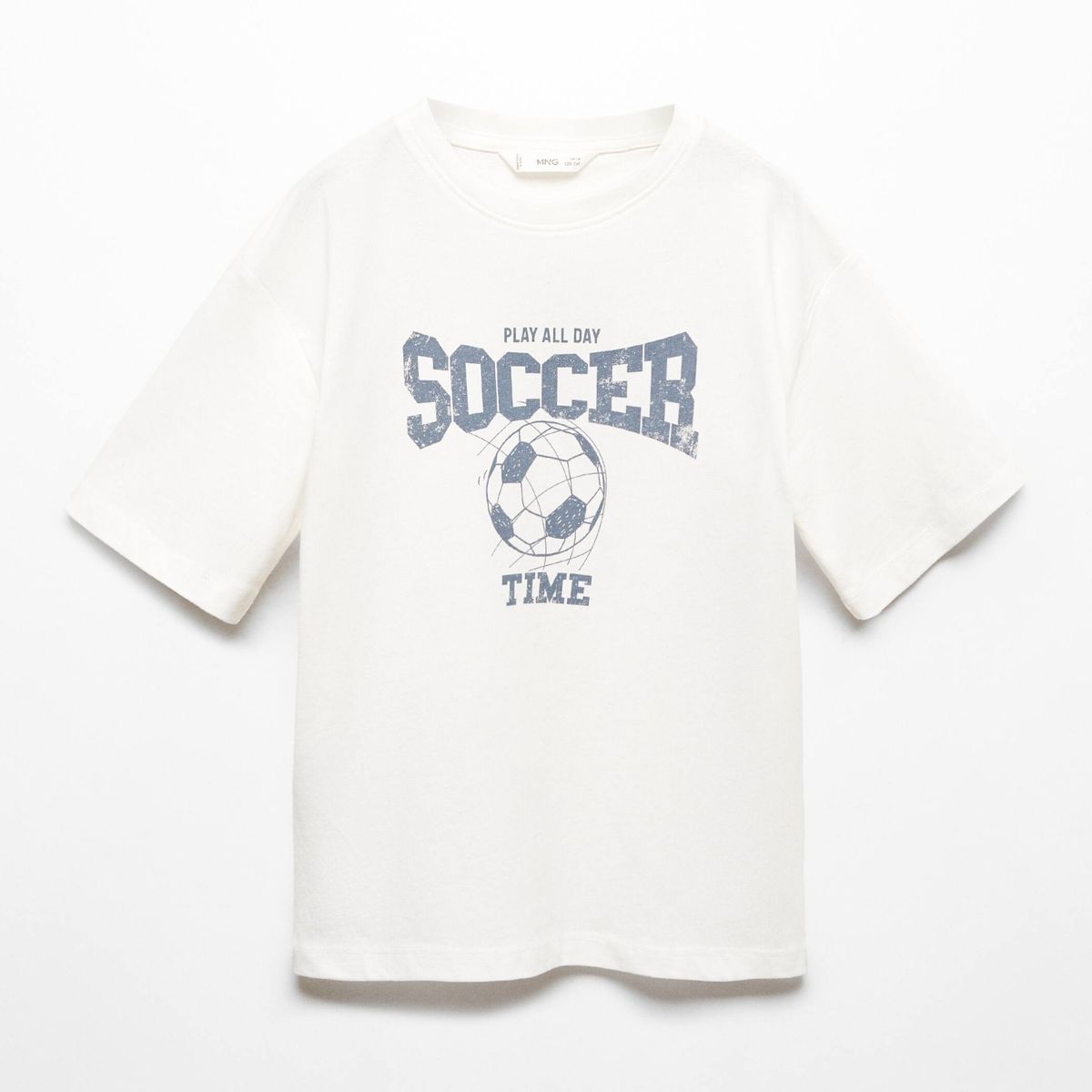 MANGO KIDS - Polera Estampada Algodón Niño Mango Kids