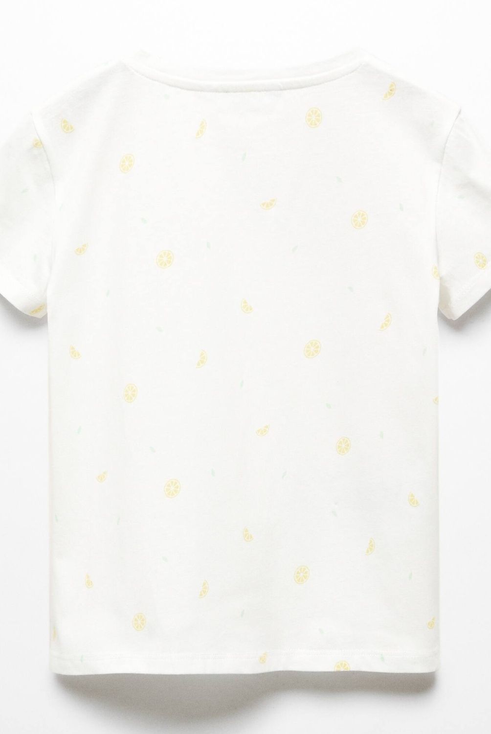 MANGO KIDS - Polera Mango Kids Logo Manga Corta para Niña