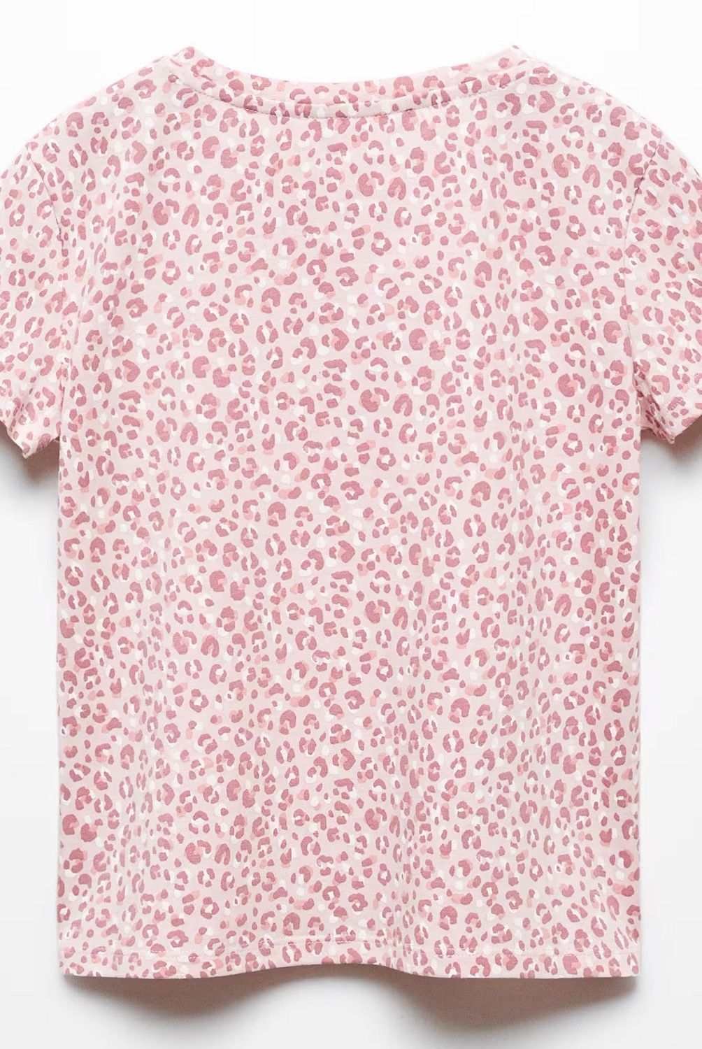 MANGO KIDS - Polera Mango Kids Logo Manga Corta para Niña
