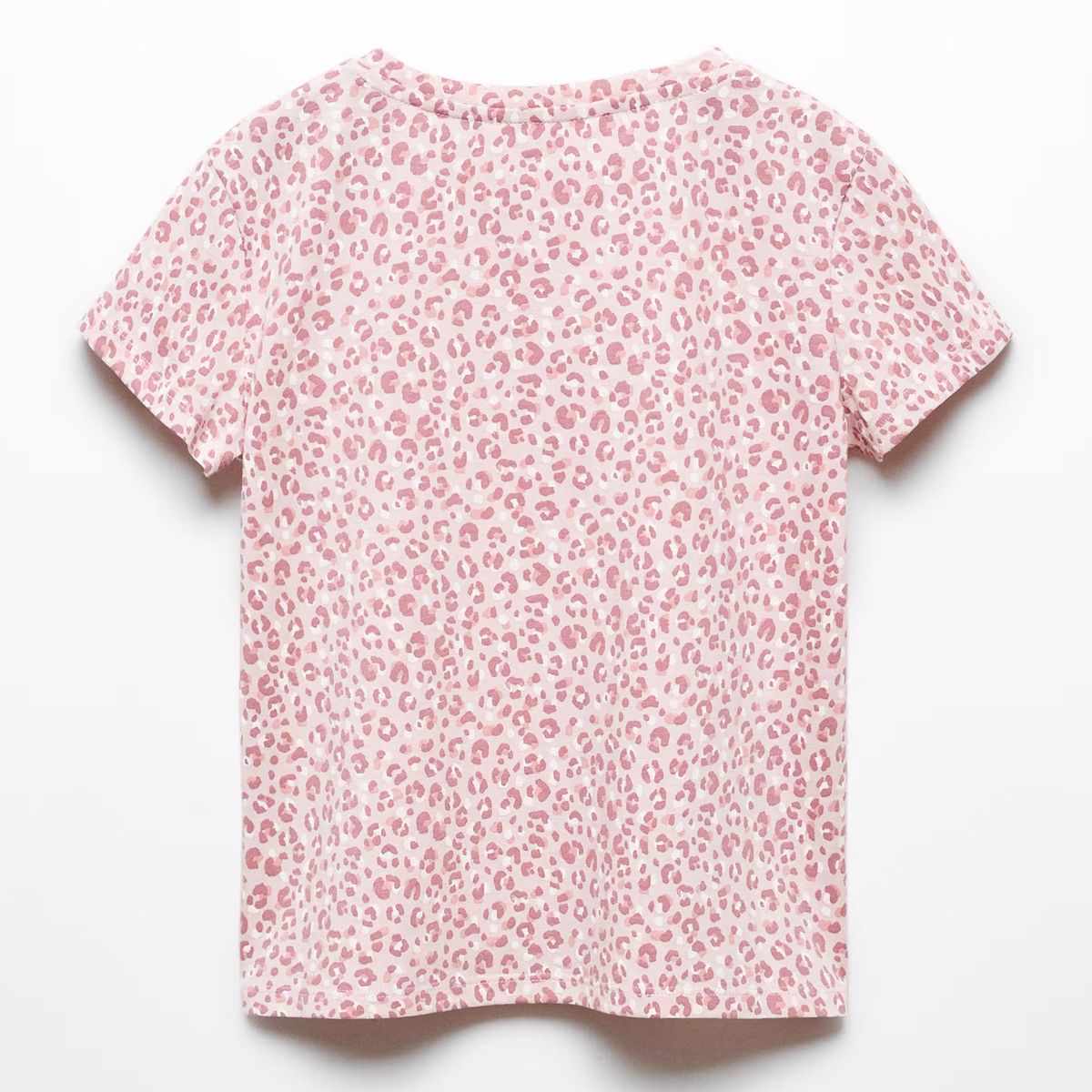 MANGO KIDS - Polera Mango Kids Logo Manga Corta para Niña