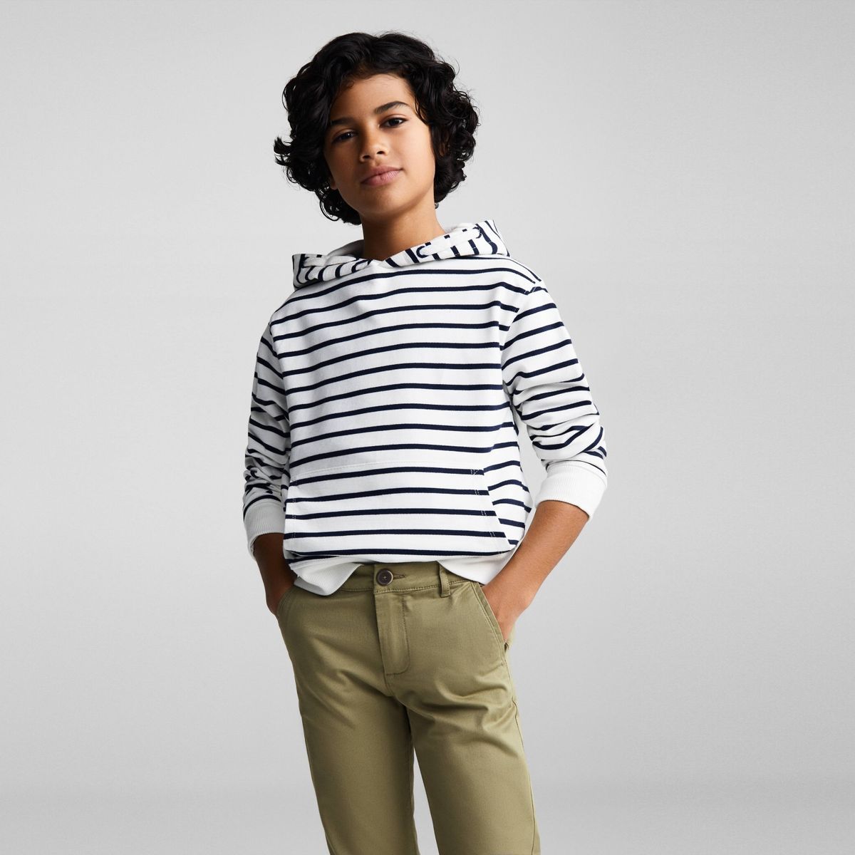 MANGO KIDS - Pantalón Chino Algodón Niño Mango Kids