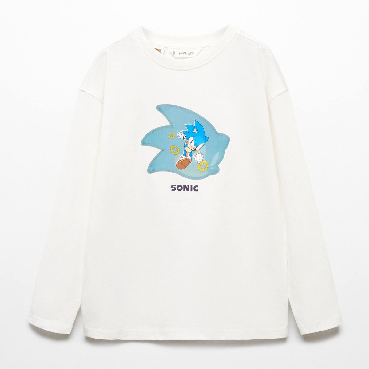 MANGO KIDS - Polera Sonic Relieve Niño Mango Kids