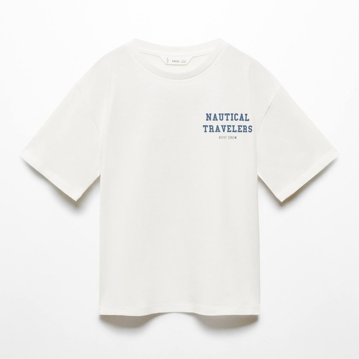 MANGO KIDS - Polera Manga Corta Estampada De Algodón Niño Mango Kids