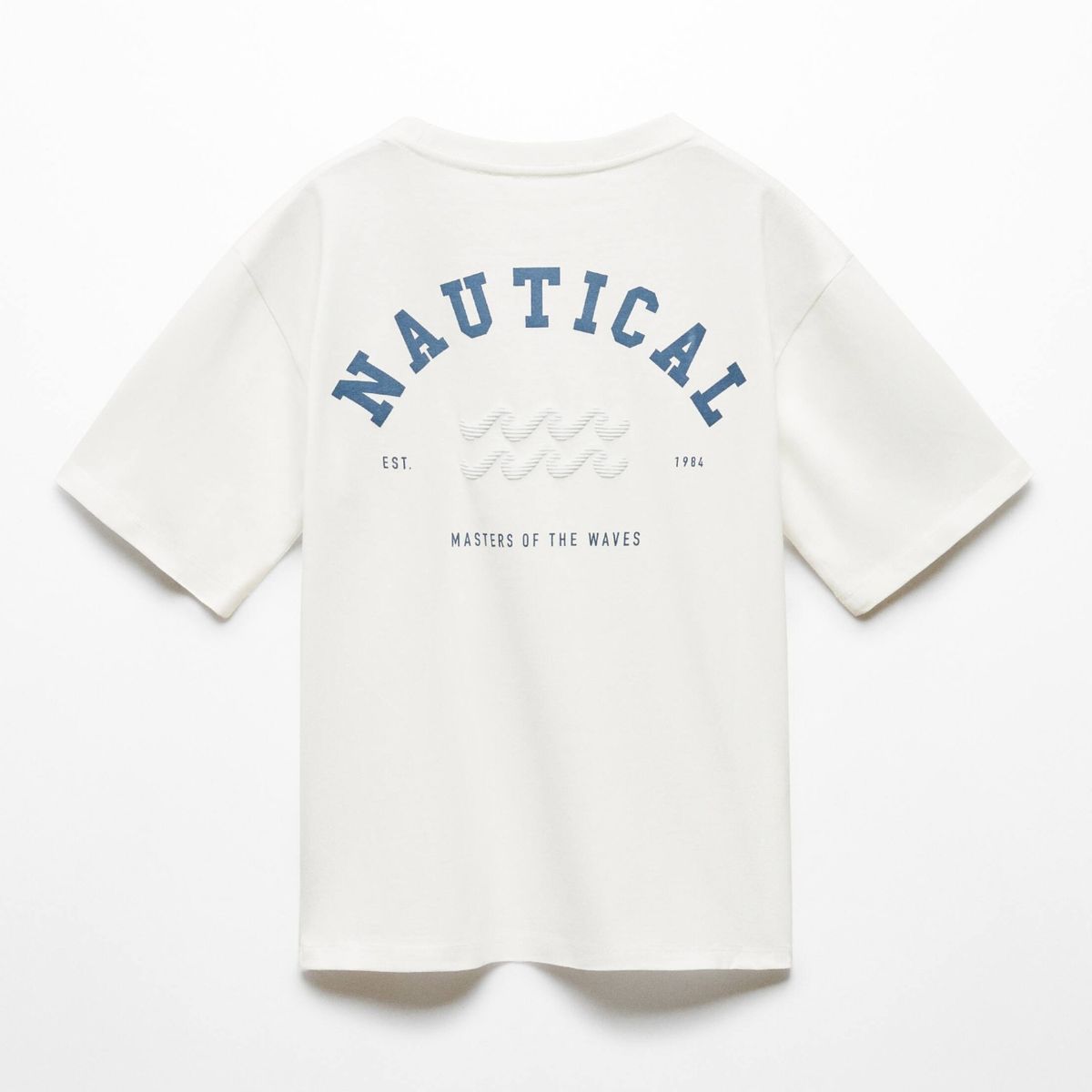 MANGO KIDS - Polera Manga Corta Estampada De Algodón Niño Mango Kids