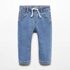 MANGO KIDS - Jeans Cintura Elástica Bebé Niño
