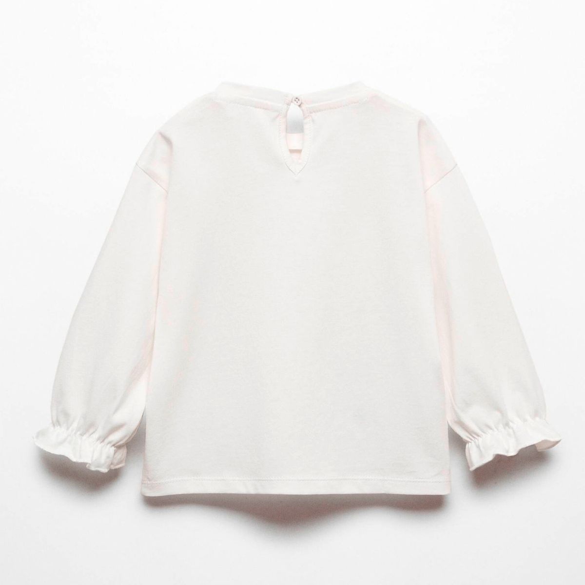 MANGO KIDS - Polera Mariposas Bordadas Bebé Niña Mango Kids