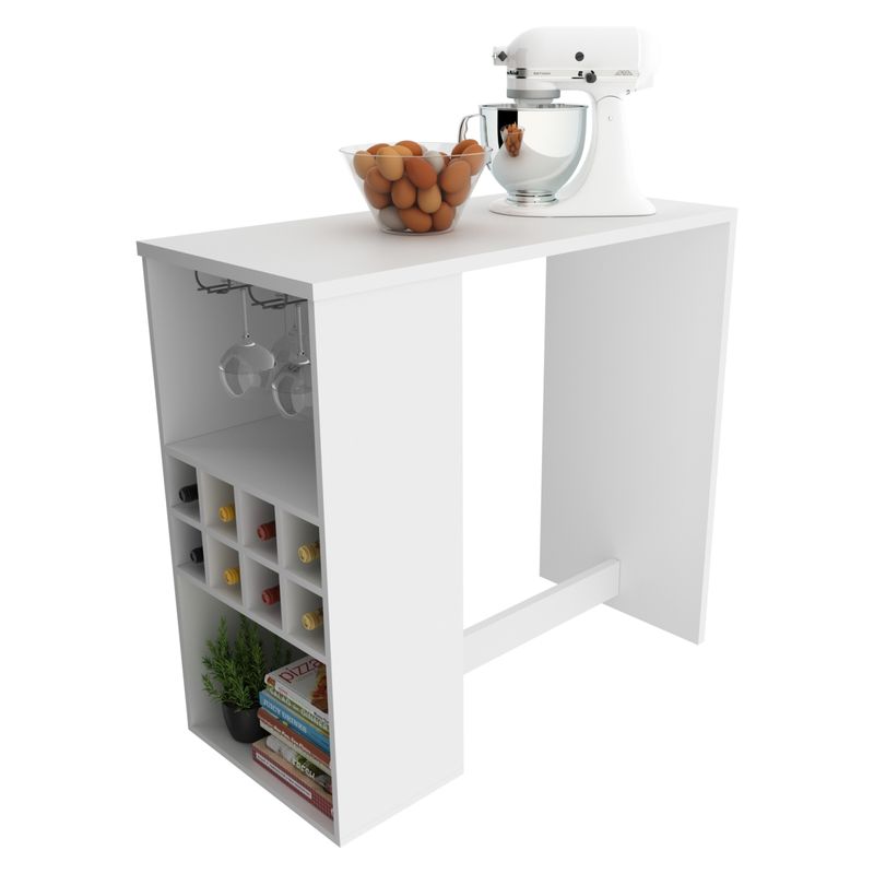 TECNOMOBILI - Mueble De Cocina Isla Blanco Espesor 15Mm Tecnomobil