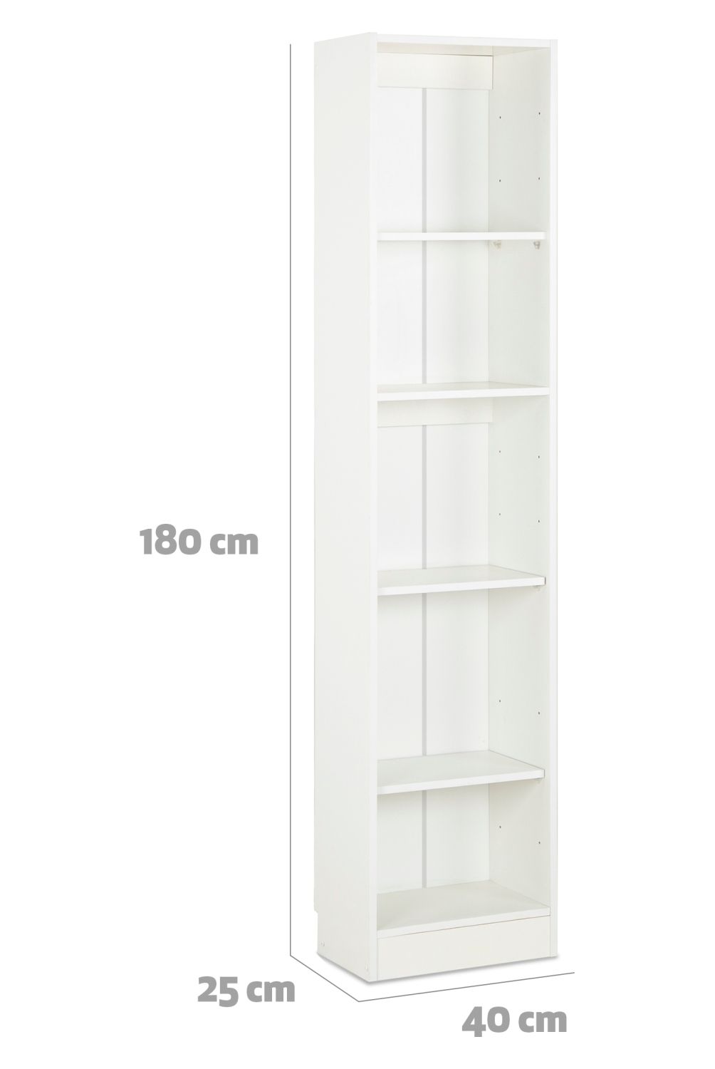 CIC - Librero Moscu 4 Repisas 40X180 Cm Cic
