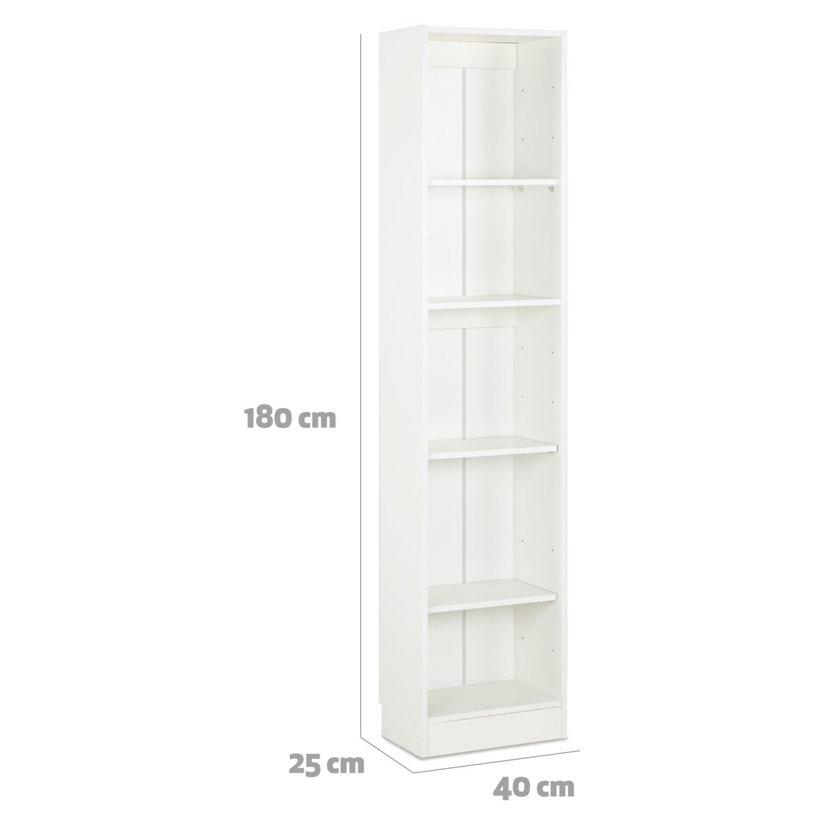 CIC - Librero Moscu 4 Repisas 40X180 Cm Cic