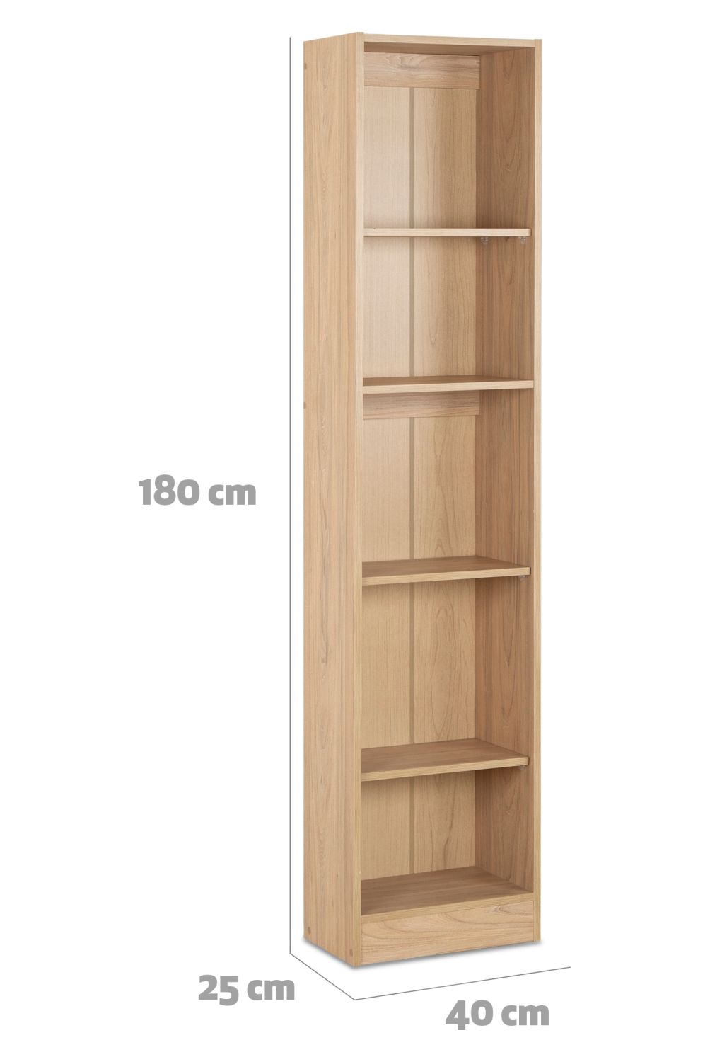 CIC - Librero Moscu 4 Repisas 40X180 Cm Cic