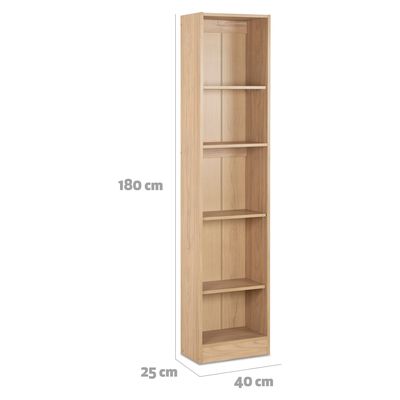 Imagen 2 del producto Librero Moscu 4 Repisas 40X180 Cm