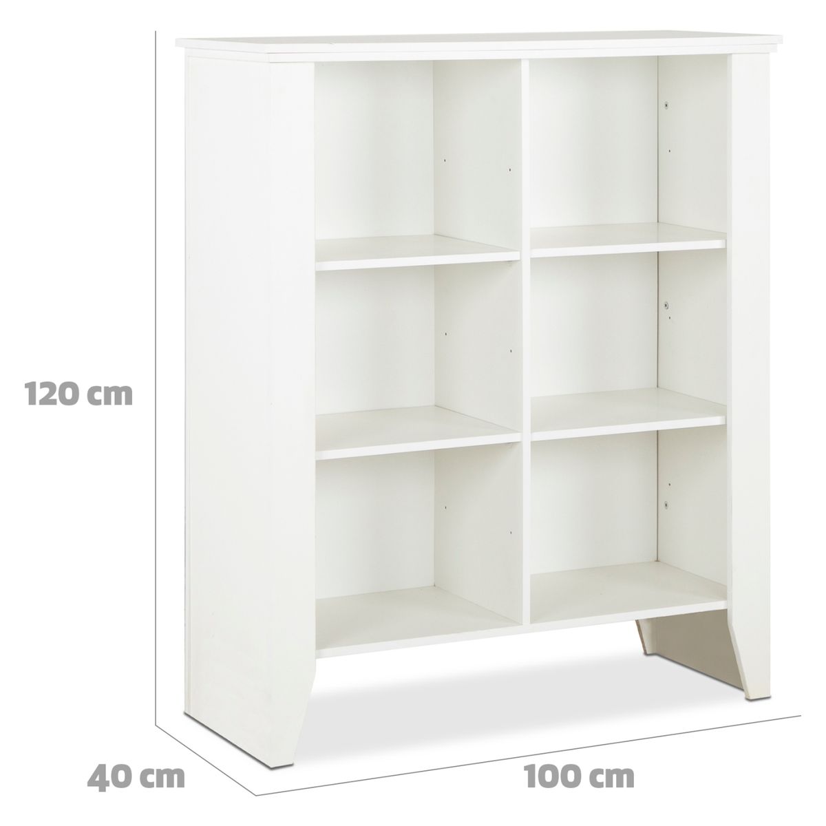 CIC - Librero Praga 4 Repisas Cic