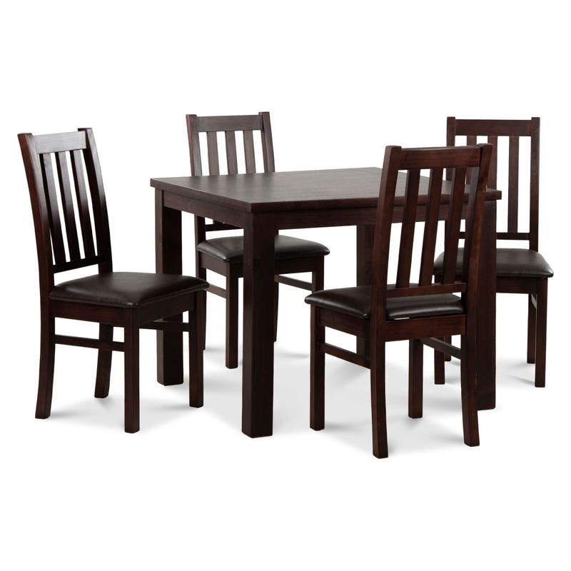 CIC - Juego De Comedor Ñuble 120X120 Cm 4 Puestos Cic