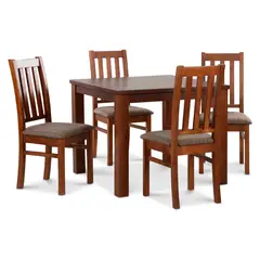 CIC - Juego De Comedor Ñuble 120X120 Cm 4 Puestos