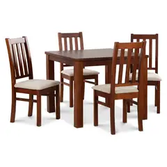 CIC - Juego De Comedor Ñuble 120X120 Cm 4 Puestos