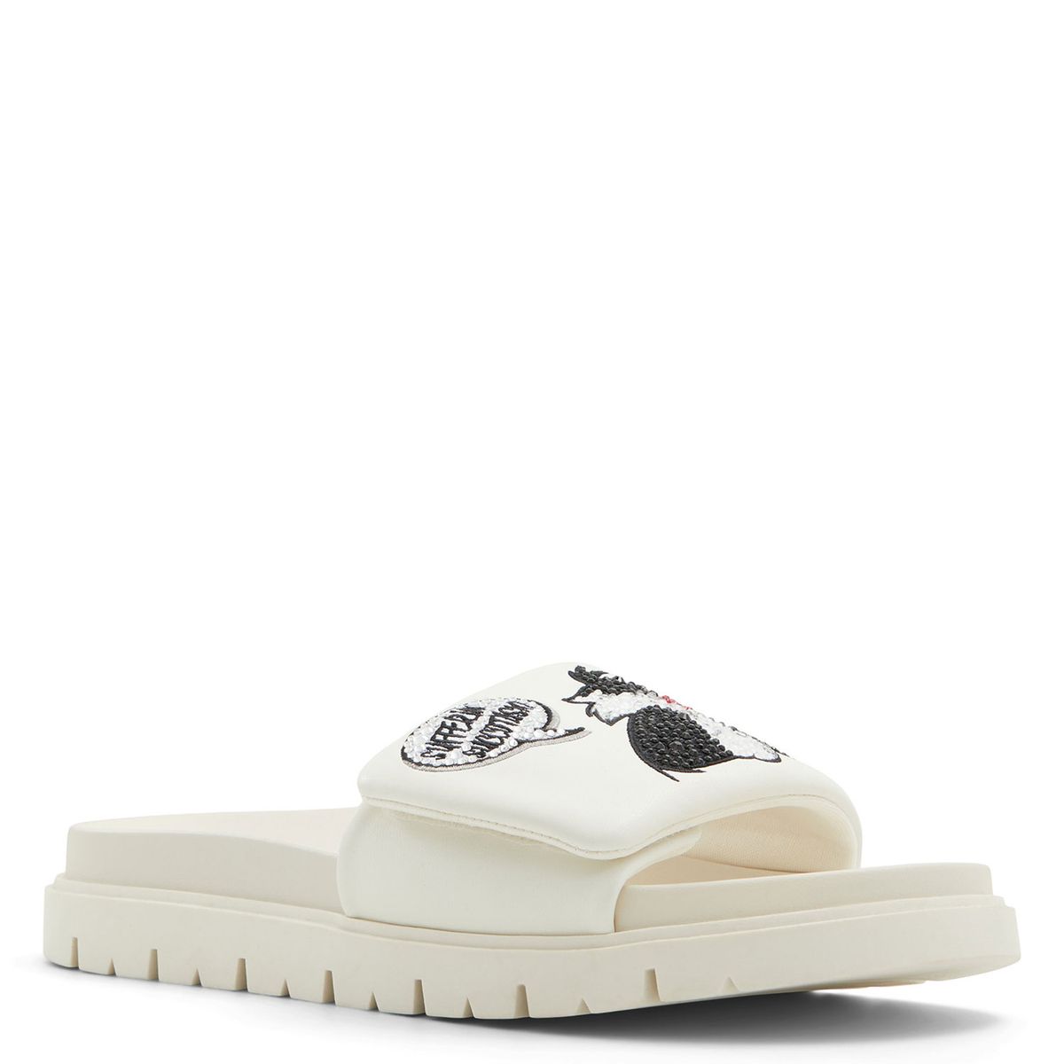 ALDO - Ltslides Sandalia Mujer Blanco Aldo