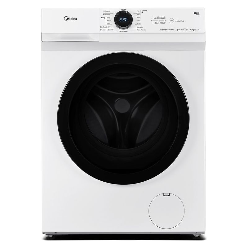 MIDEA - Lavadora Automática Frontal 12,5Kg Mf100W125B/W Midea