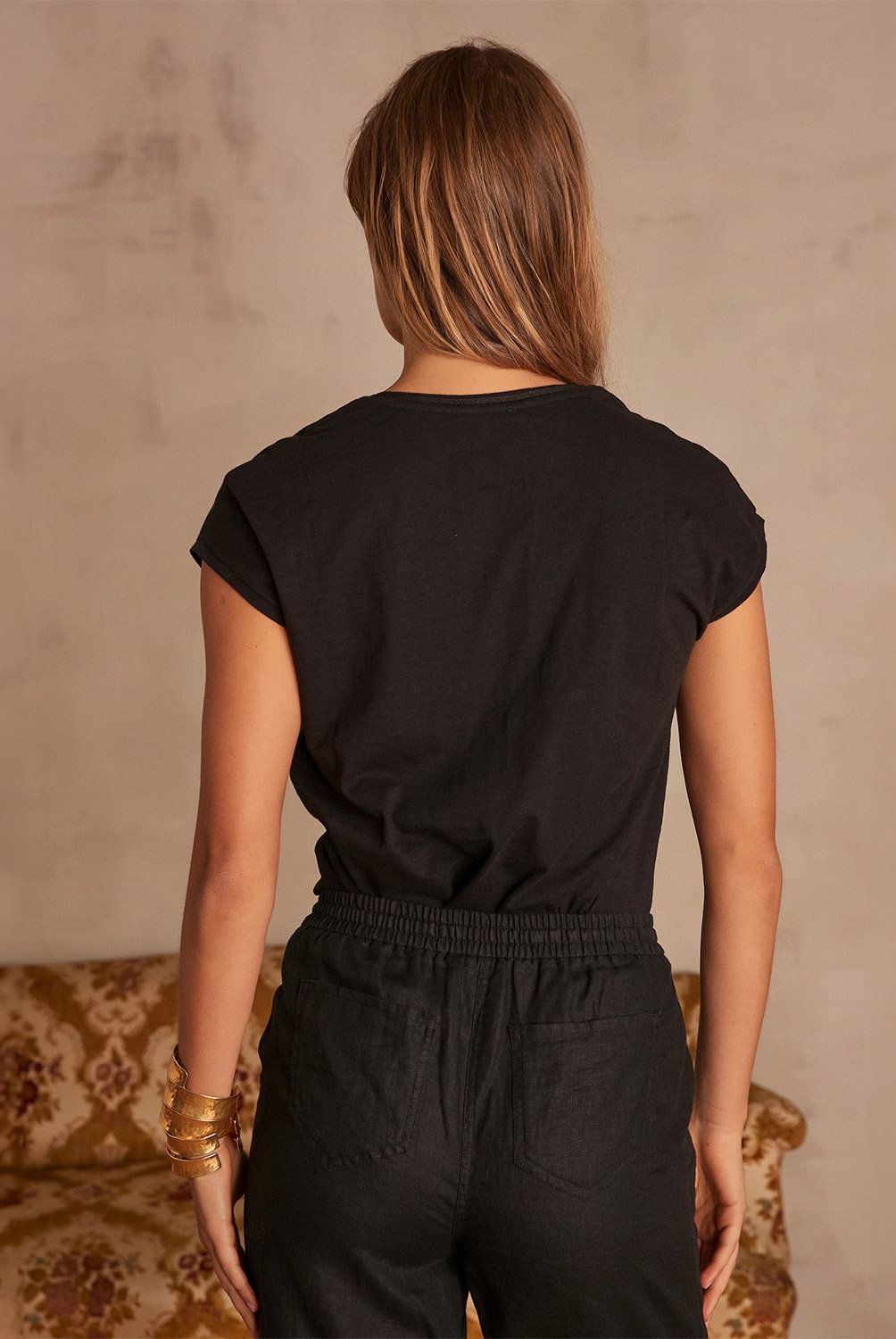 MAISON 123 - Polera Manga Corta Mujer Maison 123