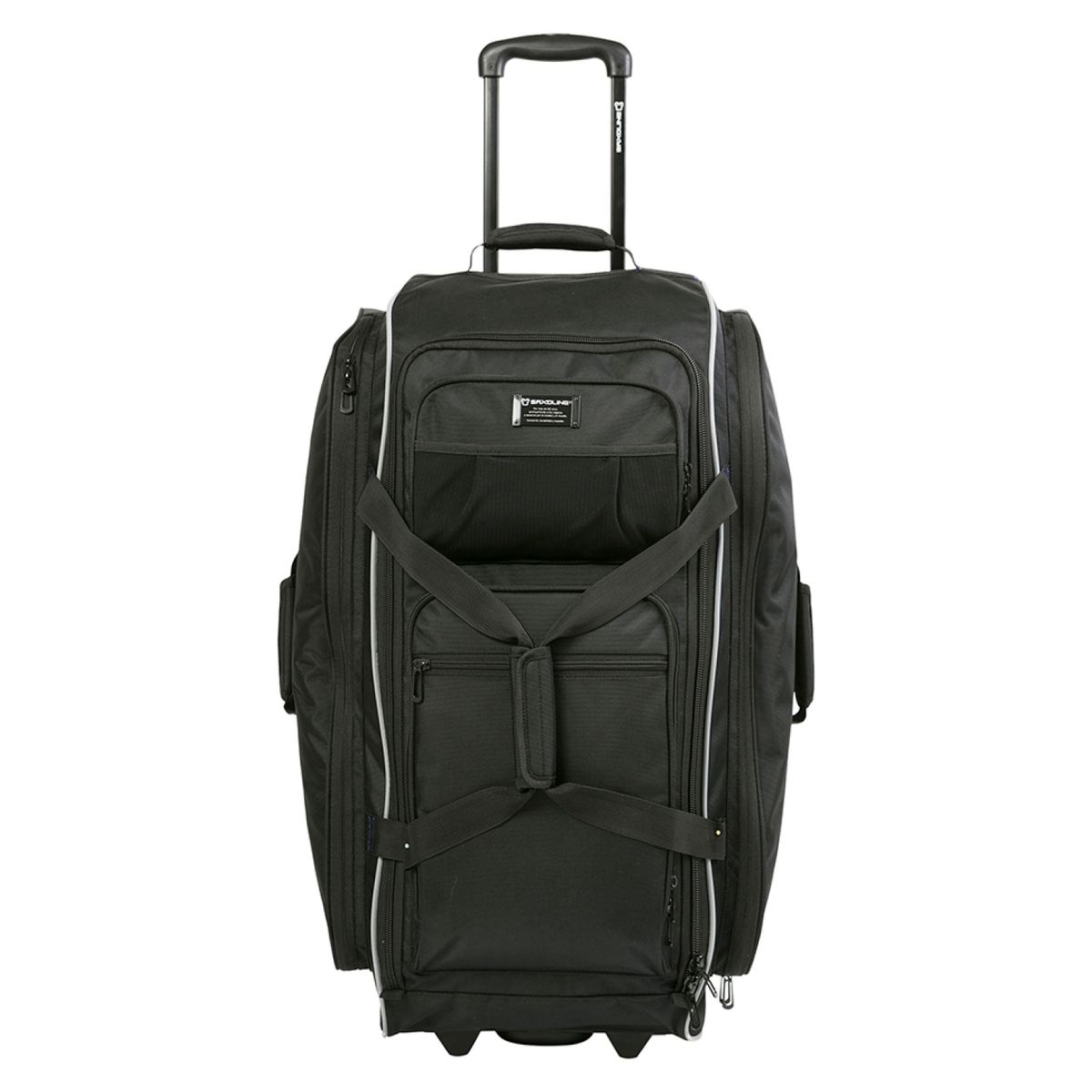 SAXOLINE - Bolso de Viaje con ruedas Tanker L Negro Saxoline