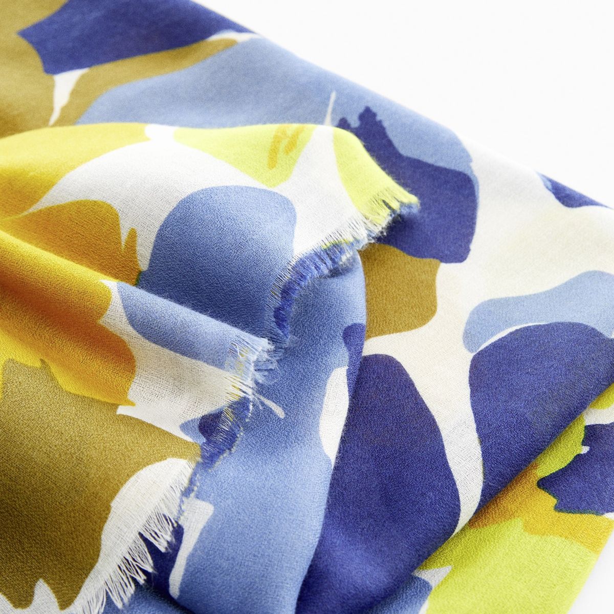 MANGO - Pañuelo Estampado Floral Mujer Mango