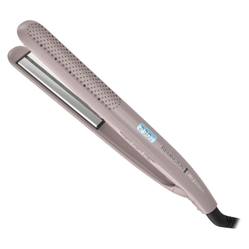 REMINGTON - Alisador Wet2S Remington 230° Para Cabello Húmedo Y Seco Cerámica Anti Frizz