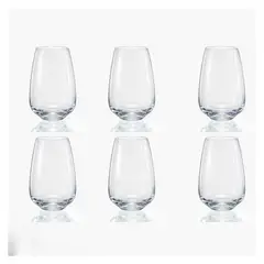BOHEMIA - Set 6 Vasos Cristal 450 ml Giselle