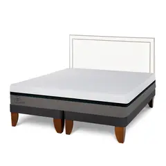 CIC - Cama Europea Balance King + Respaldo