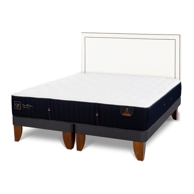 Cama Europea Premium King + Respaldo