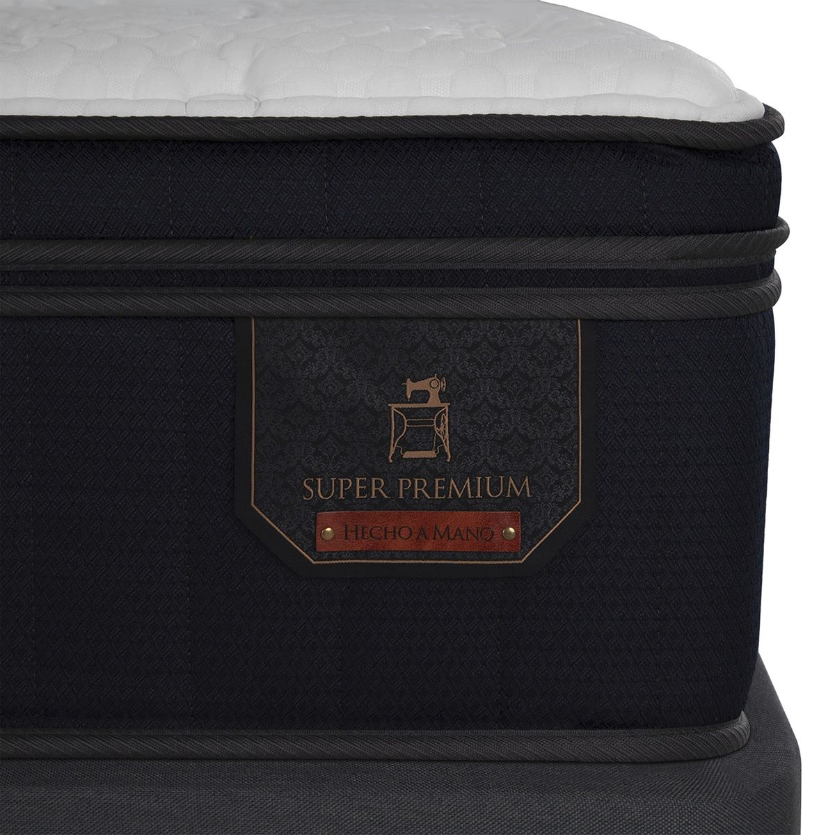 CIC - Cama Europea S Premium 2 Plazas + Respaldo Cic