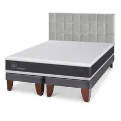 CIC - Cama Europea Ortopedic 2 Plazas + Respaldo