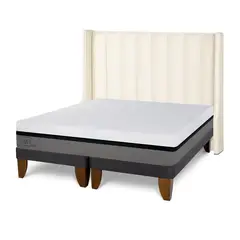 CIC - Cama Europea Balance 2 Plazas + Respaldo