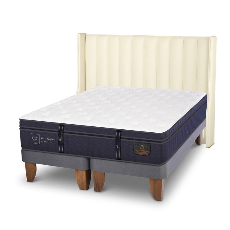 CIC Cama Europea G Premium Super King + Respaldo