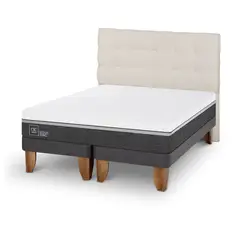 CIC - Cama Europea Ortopedic 2 Plazas + Respaldo