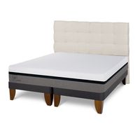 Cama Europea Balance Super King + Respaldo