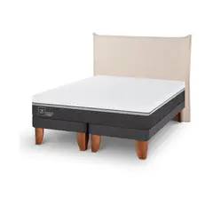 CIC - Cama Europea Ortopedicedic 2 Plazas + Respaldo