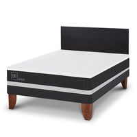 Cama Europea Ortopedic 2 Plazas + Respaldo