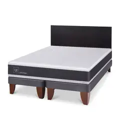 CIC - Cama Europea Ortopedic King + Respaldo