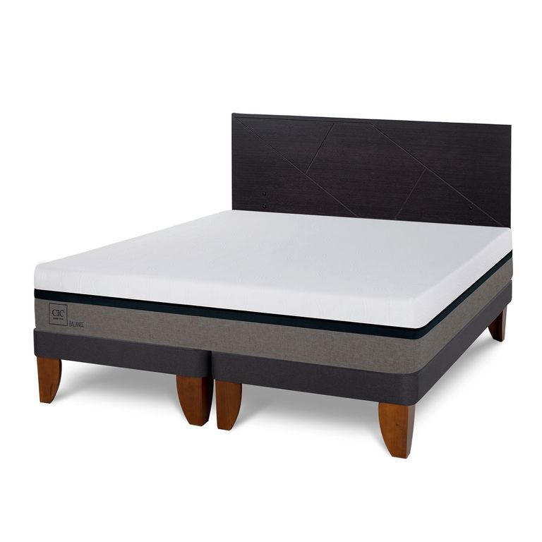 CIC Camas Europeas Balance 2 Plazas + Respaldo