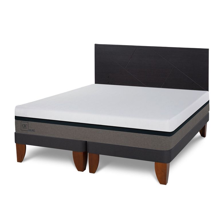 CIC Camas Europeas Balance King + Respaldo