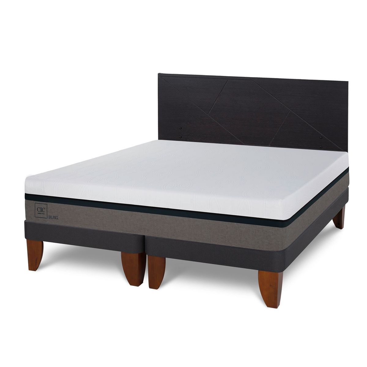 CIC - Camas Europeas Balance King + Respaldo Cic