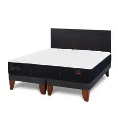 CIC - Camas Europeas Premium 2 Plazas + Respaldo