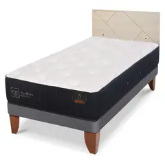 CIC - Camas Europeas Premium 1.5 Plazas + Respaldo