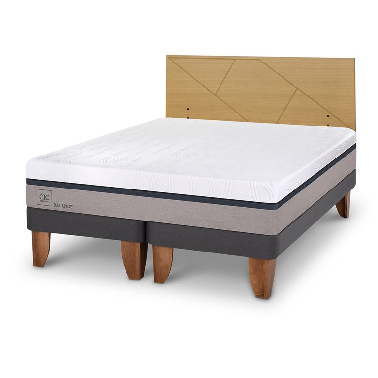 CIC Camas Europeas Balance King + Respaldo