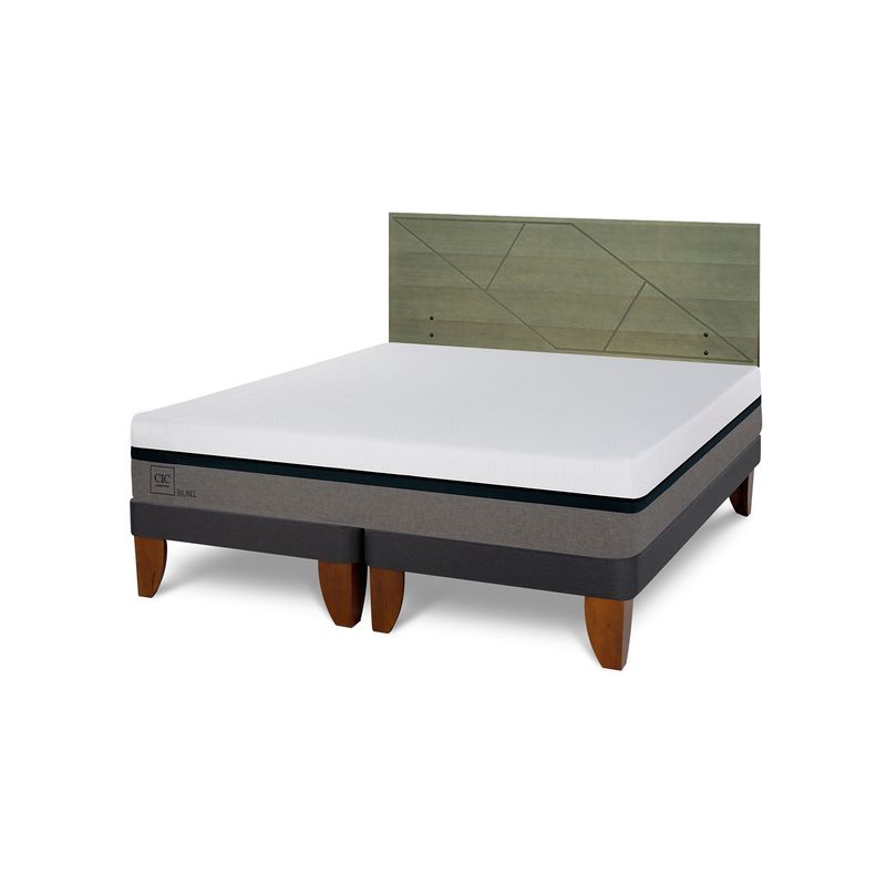 CIC - Camas Europeas Balance King + Respaldo Cic